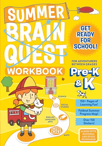 Summer Brain Quest: For Adventures Between Grades Pre-K & K: 1